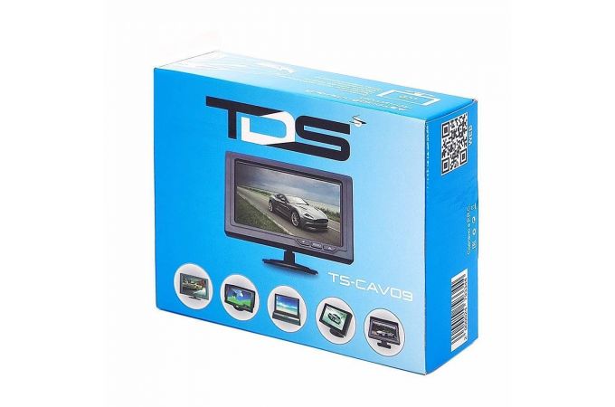 Монитор авто TDS TS-CAV09 (4.3", 12B, 2 канала)