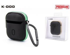 Чехол для наушников K-DOO CRASHGUARD AirPods 1/2 (Green)