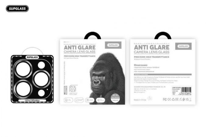 Защитное стекло SupGlass Camera lens glass Anti Glare XC-31 S25 Plus Silver