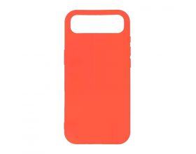 Чехол для iPhone 17 Air (6,6) Silicone Case Soft Touch MagSafe (оранжевый)