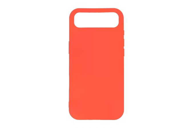 Чехол для iPhone 17 Air (6,6) Silicone Case Soft Touch MagSafe (оранжевый)