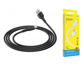 Кабель USB - USB Type-C BOROFONE BX51, 3A (черный) 1м