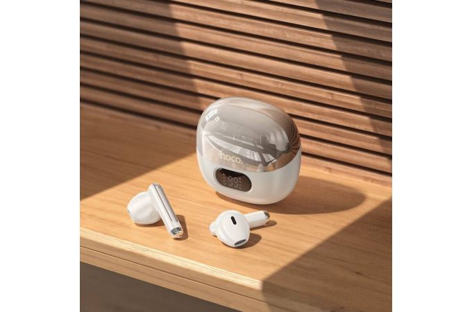 Наушники вакуумные беспроводные HOCO EQ18 ANC+ENC wireless BT headset (черный)