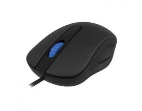 Мышь проводная Perfeo "ELEGANT", бесшумная, 3 кн, кабель 1,8м, DPI 1000, USB, чёрн.