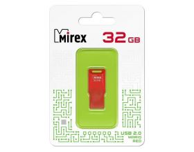 Флешка USB 2.0 Mirex MARIO RED 32GB (ecopack)