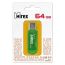 Флешка USB 2.0 Mirex ELF GREEN 64GB (ecopack)