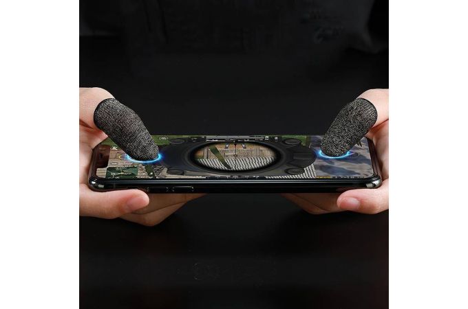 Напальчник для игр на телефоне HOCO GM4 Phantom Superconducting fiber mobile game finger (2 шт)