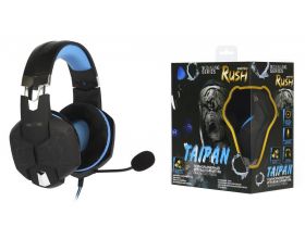 Гарнитура игровая Smartbuy RUSH Taipan SBHG-3000 черн/синяя / динамики 50мм / вирт. звук 7.1