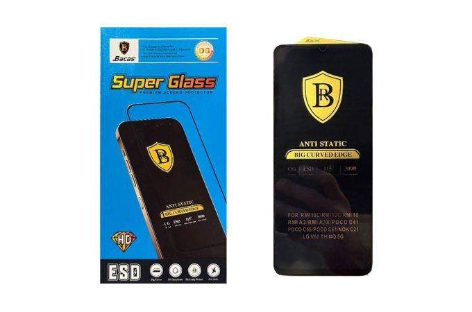 Защитное стекло для iPhone 11 6.1 OG Bacas Super Glass ESD (техпак)