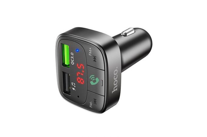 FM-Модулятор HOCO E59 Promise QC3.0 car BT FM transmitter