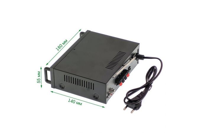 Усилитель звука Орбита OT-SPA01 (2х60Вт, USB, TF, FM, bluetooth)