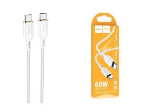 Кабель USB Type-C - USB Type-C HOCO X95 PD60W (белый) 1м