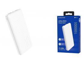 Универсальный дополнительный аккумулятор Power Bank BOROFONE BT28 (10000 mAh) (белый)