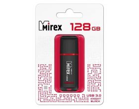 Флешка USB 3.0 Mirex KNIGHT BLACK 128Gb (ecopack)