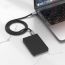 Кабель USB Type-C - USB Type-C HOCO US06, 5A PD100W (черный) 2м USB3.2