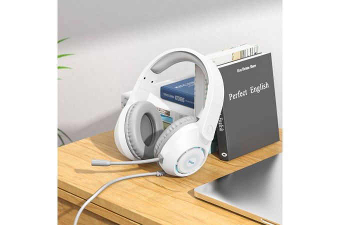 Наушники мониторные проводные HOCO W108 Sue headphones (3.5 мм/USB) черные