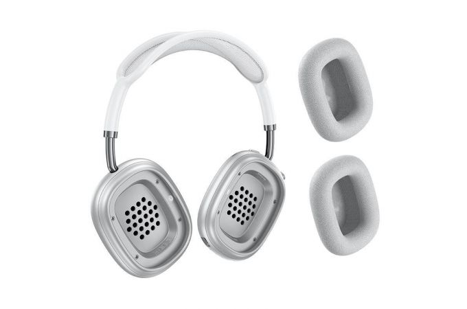 Наушники мониторные беспроводные BOROFONE BO35 Adorable Bluetooth (серебро)