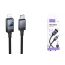 Кабель USB Type-C - Lightning HOCO X118 Generous PD27W (черный)