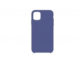 Чехол для iPhone 11 (6.1) Silicone Case Soft Touch (полуночный синий)