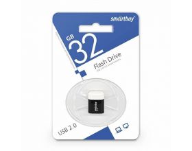 Флешка USB 2.0 Smartbuy 32GB LARA Black (черный) (SB32GBLARA-K)