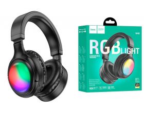 Наушники мониторные беспроводные HOCO W48 Focus BT headphones Bluetooth (черный)