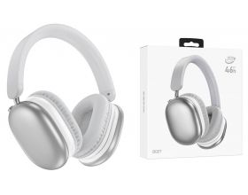 Наушники мониторные беспроводные BOROFONE BO27 Rhyme BT headphones Bluetooth (серебристый)