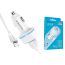 Автомобильное зарядное устройство АЗУ 2USB + кабель Lightning BOROFONE BZ14 Max 2400 mAh (белый)