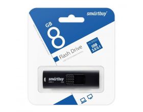 Флешка USB 3.0 SmartBuy 8GB Fashion Black (черный) (SB008GB3FSK)