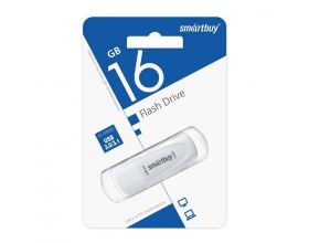 Флешка USB 3.0/3.1 Smartbuy Scout White 16GB (SB016GB3SCW)