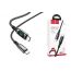 Кабель USB Type-C - USB Type-C HOCO S51 Extreme 100W (черный) 1м