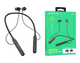 Наушники вакуумные беспроводные BOROFONE BE56 Powerful wireless BT headset Bluetooth (черный)