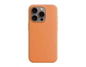 Чехол для iPhone 16 (6,1) Silicone Case Soft Touch MagSafe Tangerine (мандарин)