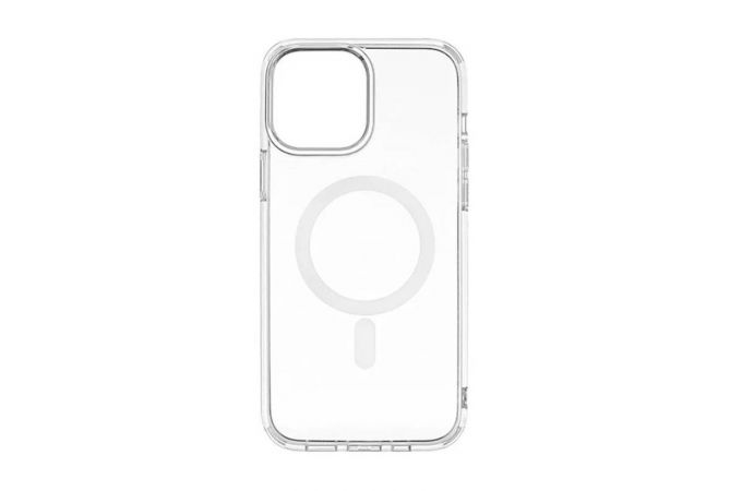 Чехол для iPhone 16 (6,1) пластиковый Clear Case MagSafe (прозрачный) в упаковке