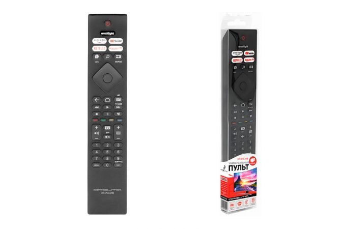 Пульт TV универсальный Орбита OT-DVC24B (LCD/LED Philips)