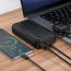 Универсальный дополнительный аккумулятор Power Bank HOCO J165A Honey (20000mAh) (черный)