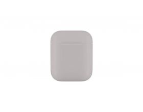 Чехол для наушников Soft-Touch AirPods пластиковый (серый)