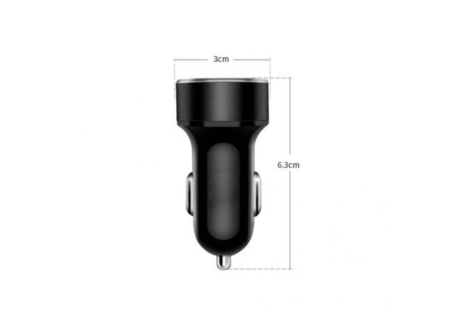 Автомобильное зарядное устройство TDS TS-CAU69 ЗУ авто 2*USB (5В,3100mA)