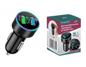 Автомобильное зарядное устройство TDS TS-CAU70A ЗУ авто USB (QC3.0 Super + PD20W,4000mA)