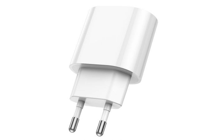 Сетевое зарядное устройство USB HOCO C109A (10.5W) Fighter (EU) (белый)