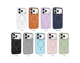 Чехол для iPhone 17 (6,3) MOSBROS Pure Magsafe Mag Icoat (Mix)