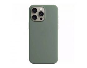 Чехол для iPhone 15 Pro Max (6,7) Silicone Case Soft Touch MagSafe Cypress (кипарис)