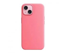 Чехол для iPhone 15 Pro Max (6,7) Silicone Case Soft Touch MagSafe Pink (розовый)