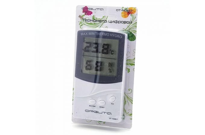 Термометр гигрометр Орбита OT-HOM17 (TA328)