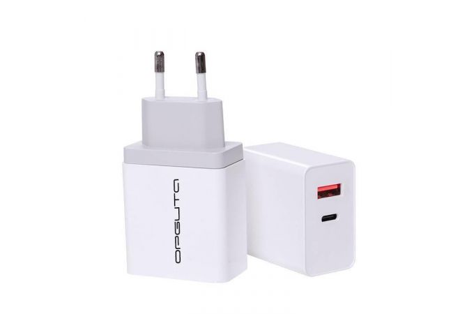 Сетевое зарядное устройство USB Орбита OT-APU34 5В, 3000mA (белый)