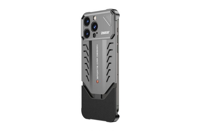 Чехол для телефона Sports Car Oesign Phone 15 Pro Max (Графитовый)