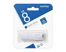 Флешка USB 3.1 SmartBuy 8GB CLUE White (SB8GBCLU-W3)