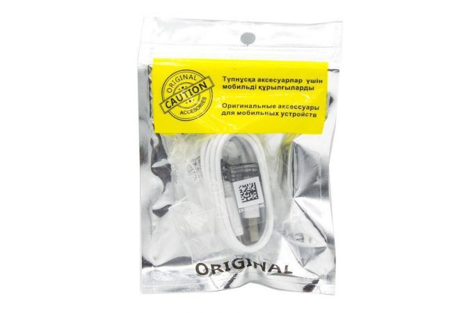 Кабель USB - MicroUSB Samsung EP-DG925UWE (белый) тех. пак.