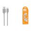 Кабель USB - USB Type-C HOCO X113 (серый) 1м