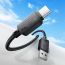 Кабель USB - USB Type-C HOCO X113 (серый) 1м