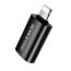 Переходник OTG Borofone BV26 Lightning штекер на USB гнездо USB2.0 (черный)